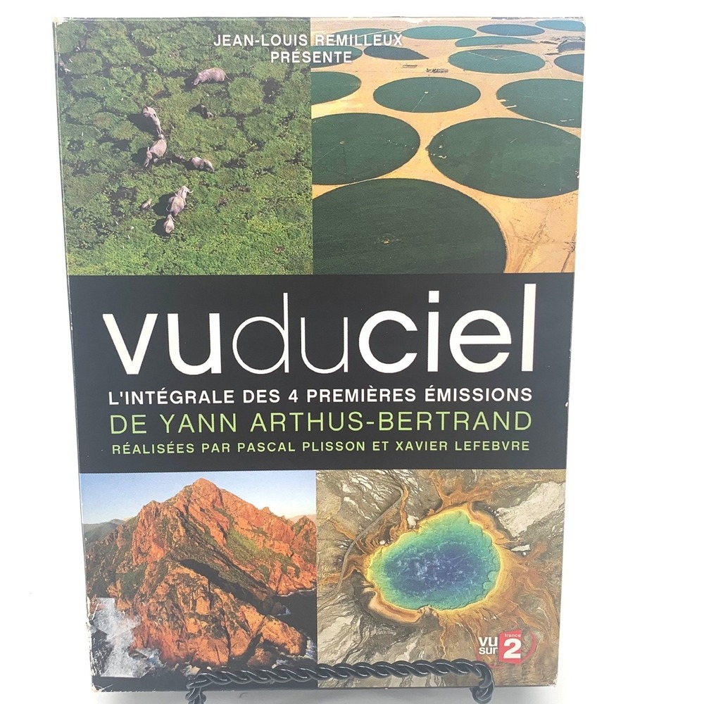 Vu du Ciel Yann Arthus-Bertrand 4 DVD Box Set French Nature Documentary Region 2